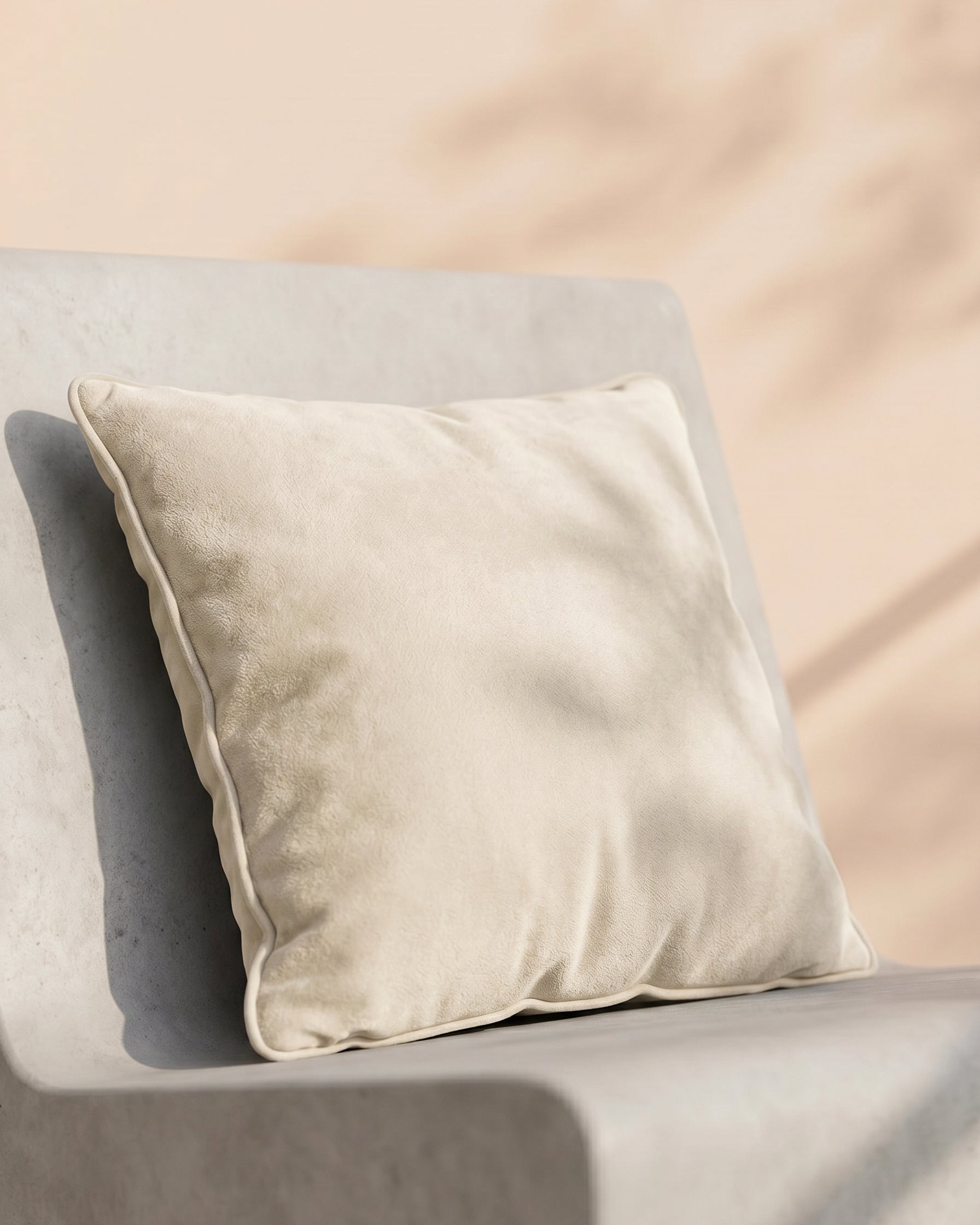 Decorative Pillow Canvas Eco+ | Beige, 50 × 50 cm - Acacia Garden Center