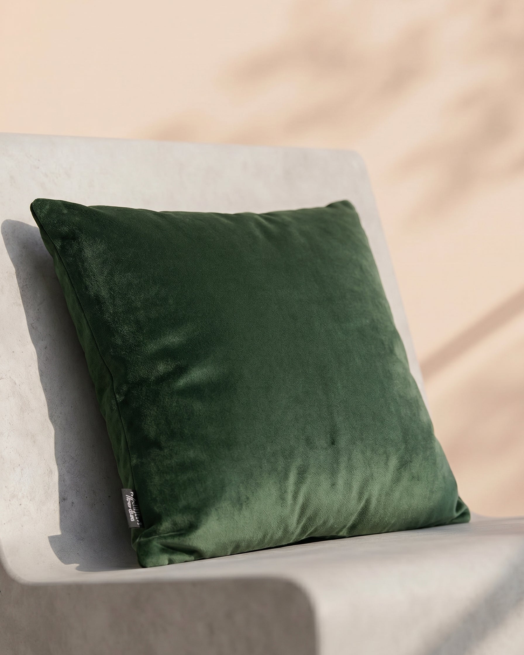 Decorative Pillow Canvas Eco+ | Green, 50 × 50 cm - Acacia Garden Center