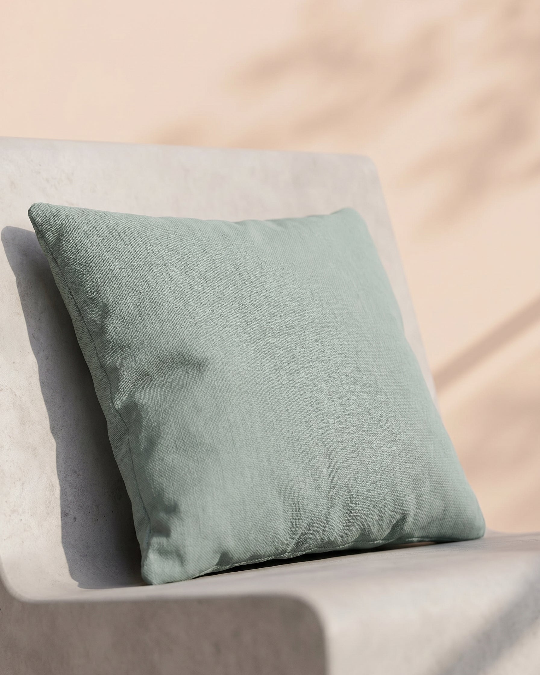 Decorative Pillow Canvas Eco+ | Silver, 50 × 50 cm - Acacia Garden Center