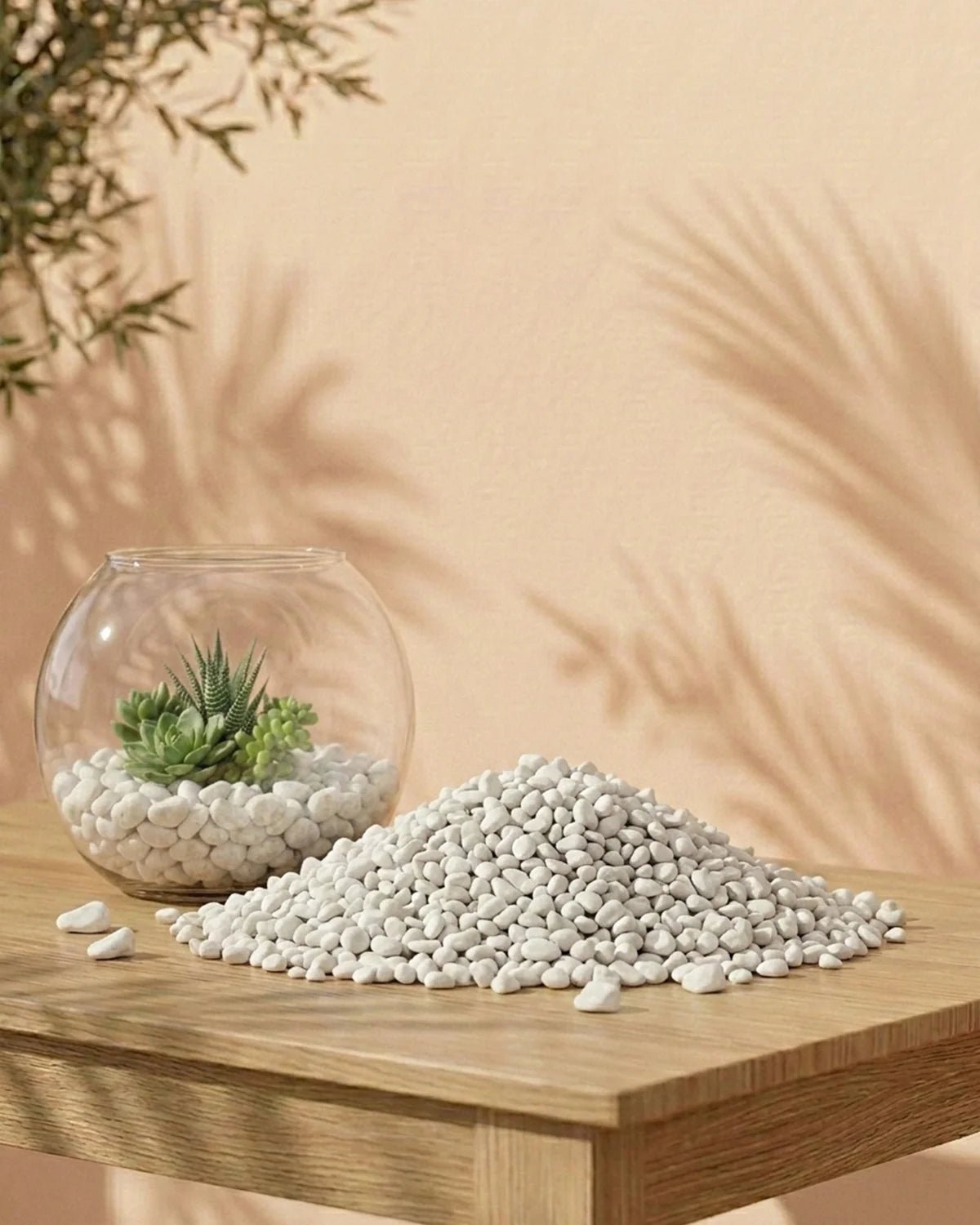 Decorative Stone Pebbles | Multi - Colour, 9–7 mm - Acacia Garden Center