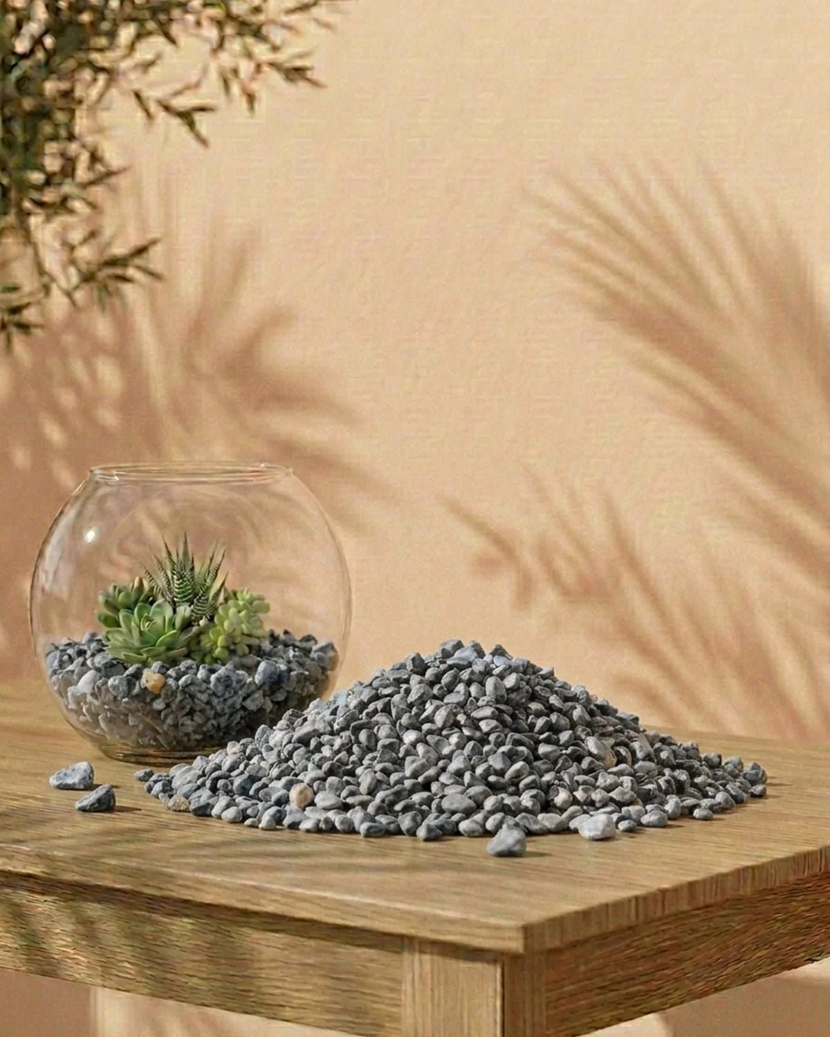 Decorative Stone Pebbles | Multi - Colour, 9–7 mm - Acacia Garden Center