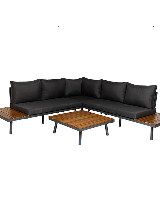 Eucalyptus Platform Set | Modular Lounge - Acacia Garden Center