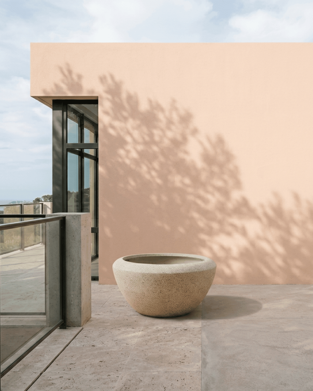 Fiber Clay Pot DW158138 - Acacia Garden Center