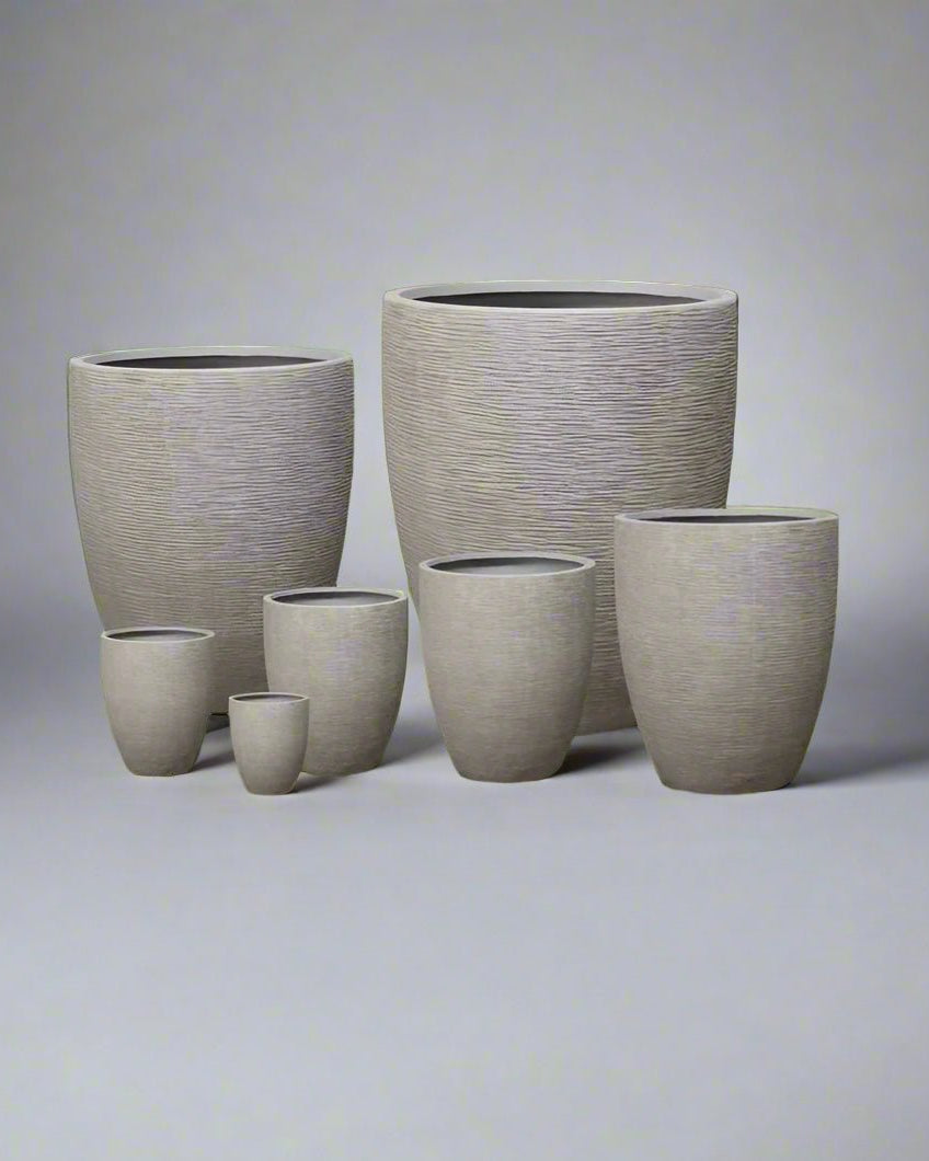 Fiber Clay Pot - (DW184372) - Acacia Garden Center