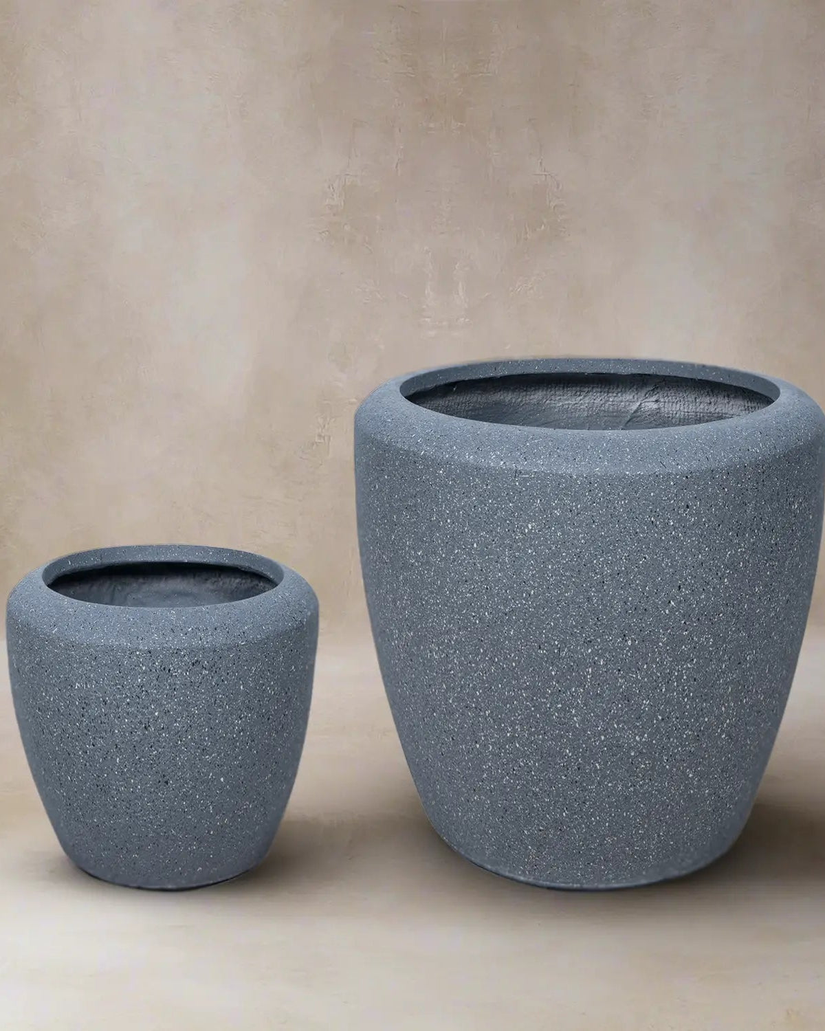 Fiber Clay Pot Rough Texture - DW158136 - Acacia Garden Center