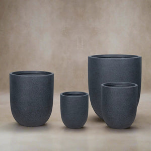 Fiber Clay Pot Rough Texture | DW161209 - Acacia Garden Center