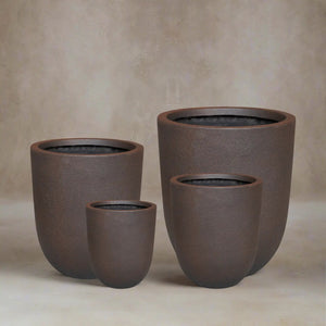 Fiber Clay Pot Rough Texture | DW161209 - Acacia Garden Center