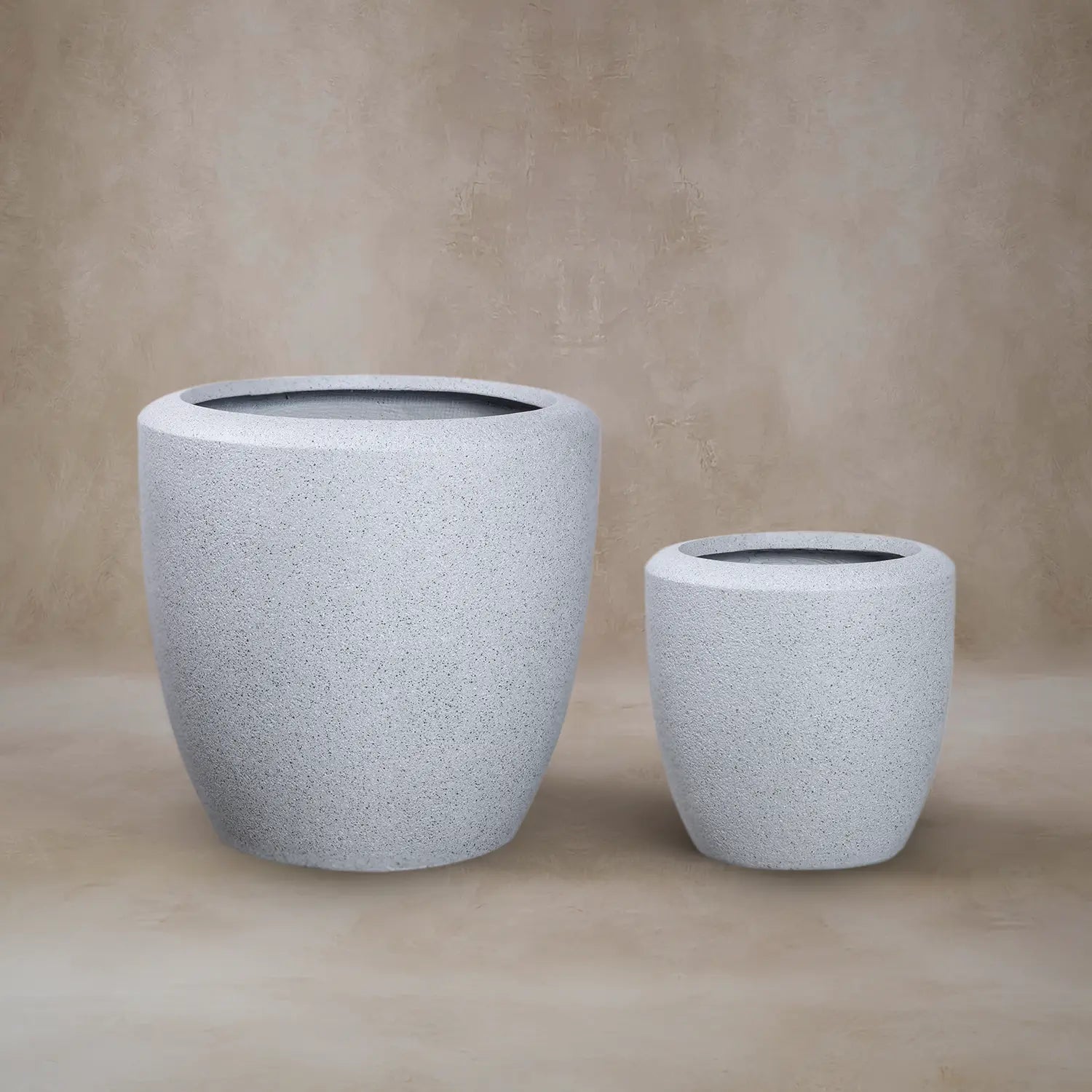 Fiber Clay Pot Rough Texture, PD3 - DW158136 - Acacia Garden Center