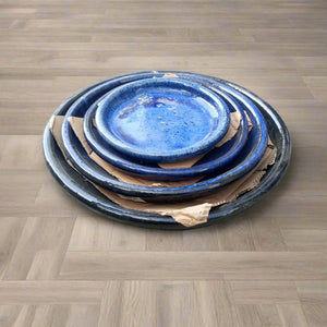 Fiber Clay Round Saucer - Acacia Garden Center