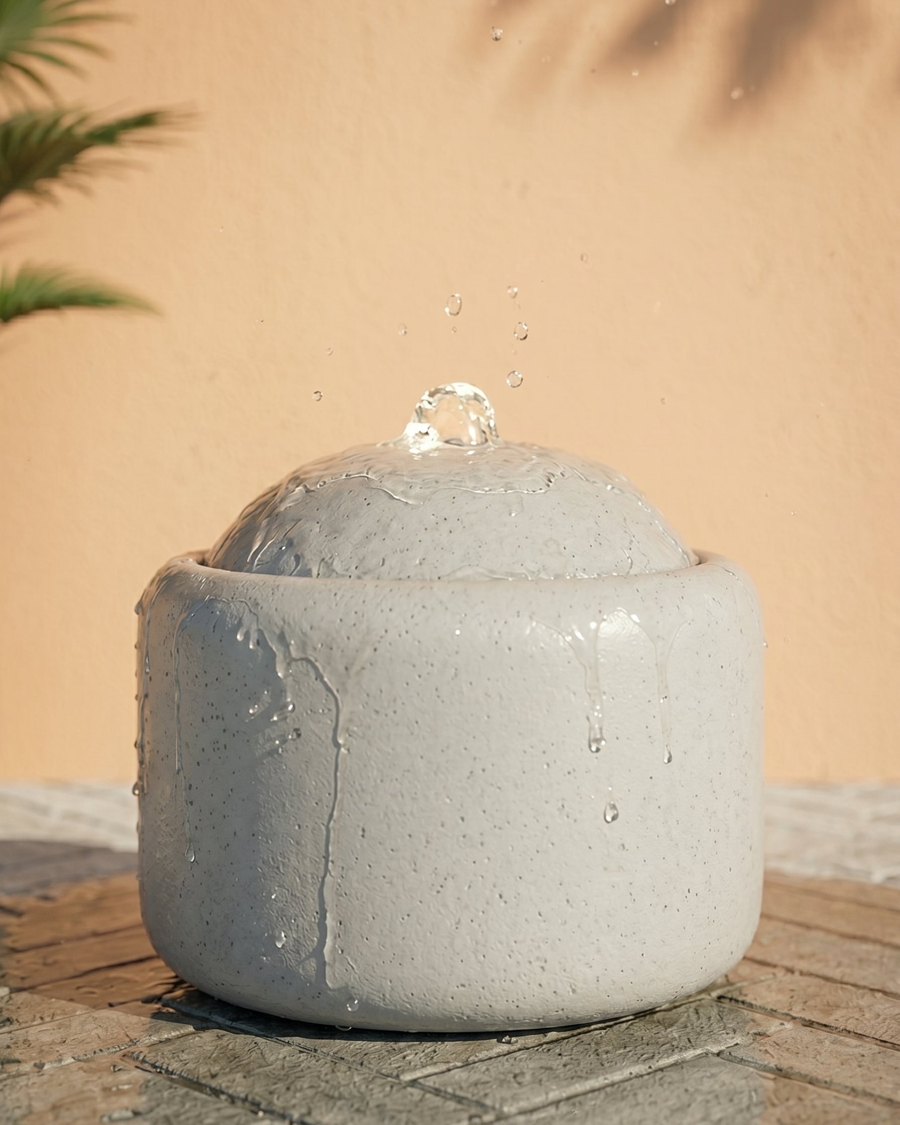 Fiberclay Polyresin Fountains DW259055 - Lightweight, Heat - Tolerant - Acacia Garden Center
