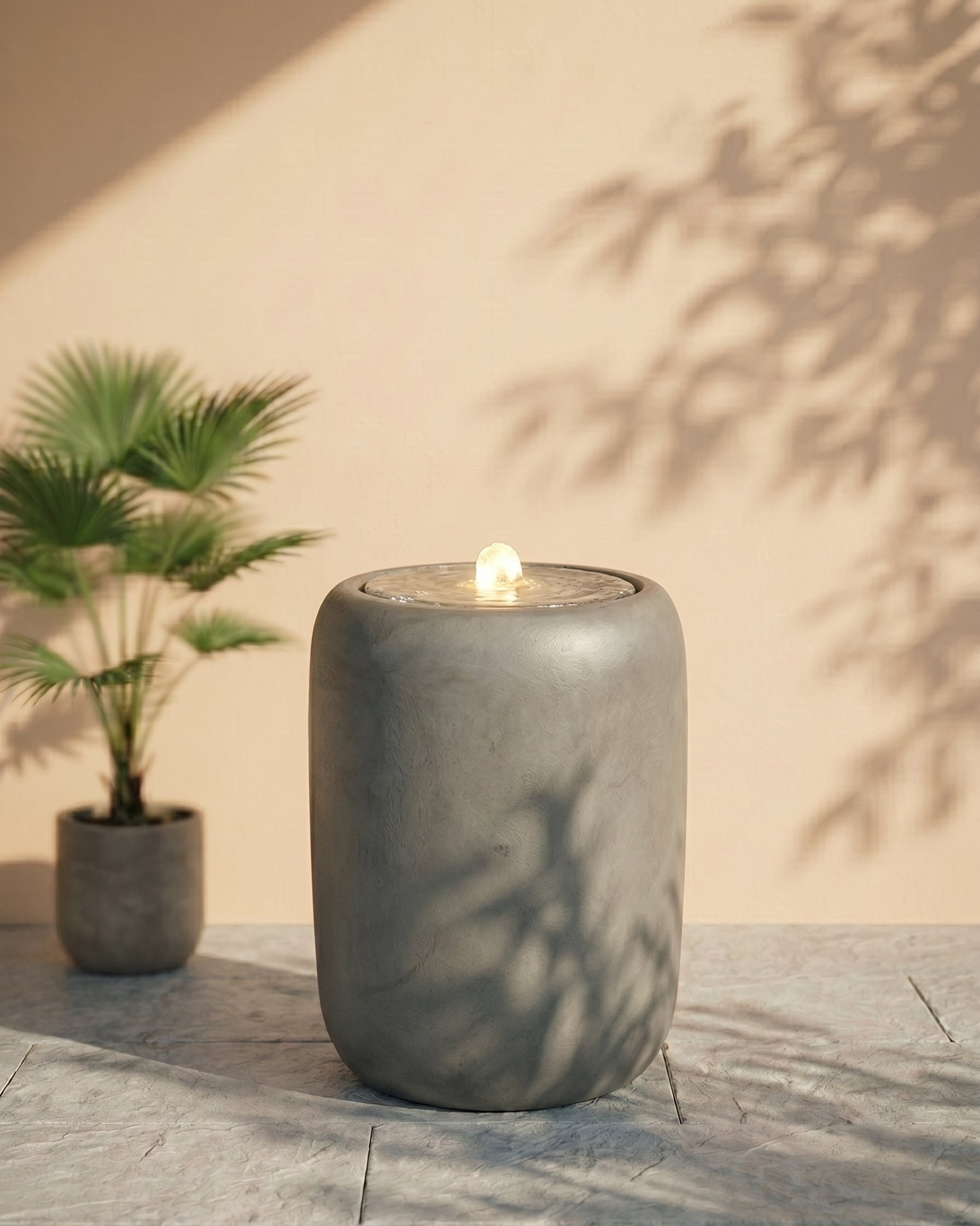 Fiberclay Polyresin Fountains DW259064 - Lightweight, Heat - Tolerant - Acacia Garden Center