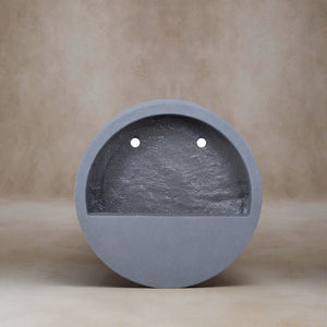 Fiberclay Round Hanging Pot - Acacia Garden Center