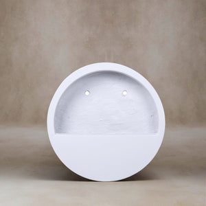 Fiberclay Round Hanging Pot - Acacia Garden Center