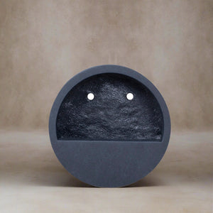 Fiberclay Round Hanging Pot - Acacia Garden Center