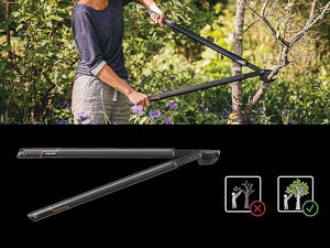 Fiskars Bypass Single Step Lopper L38 - (001426) - Acacia Garden Center