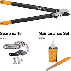 Fiskars Power Gear Anvil Lopper L - (112580) - Acacia Garden Center