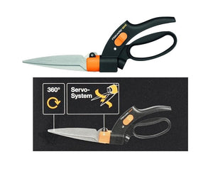 Fiskars Servo - boosted Grass Shear - (113680) - Acacia Garden Center