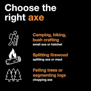 Fiskars Universal Axe, X17, L600MM - (121460) - Acacia Garden Center