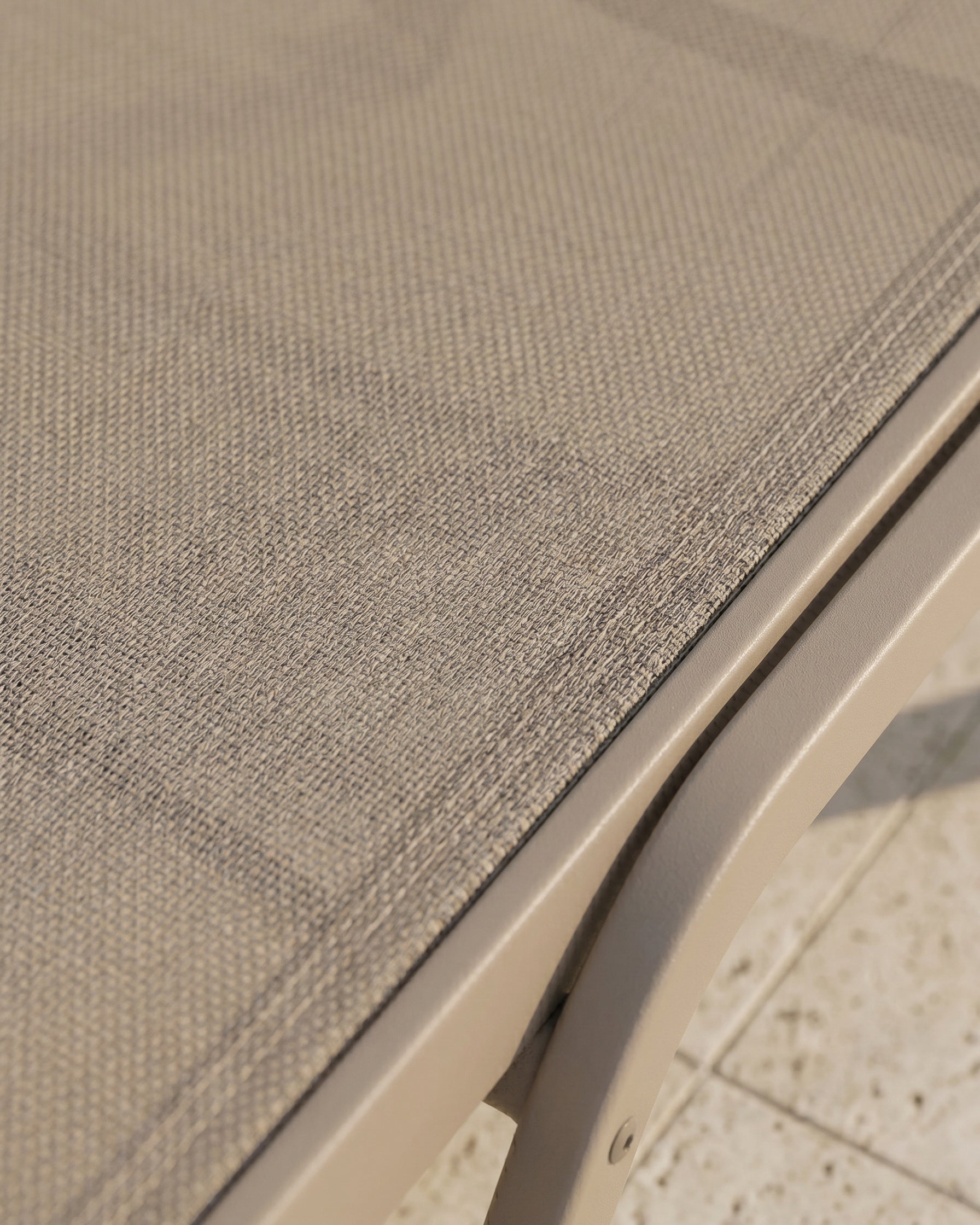 Gala Sunbed Cappuccino Taupe (Terazzi) | Adjustable Lounger - Acacia Garden Center