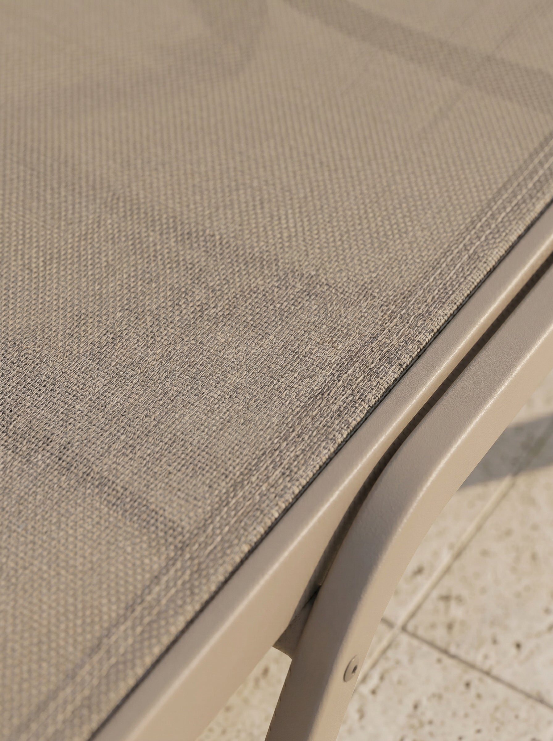 Gala Sunbed Cappuccino Taupe (Terazzi) | Adjustable Lounger - Acacia Garden Center
