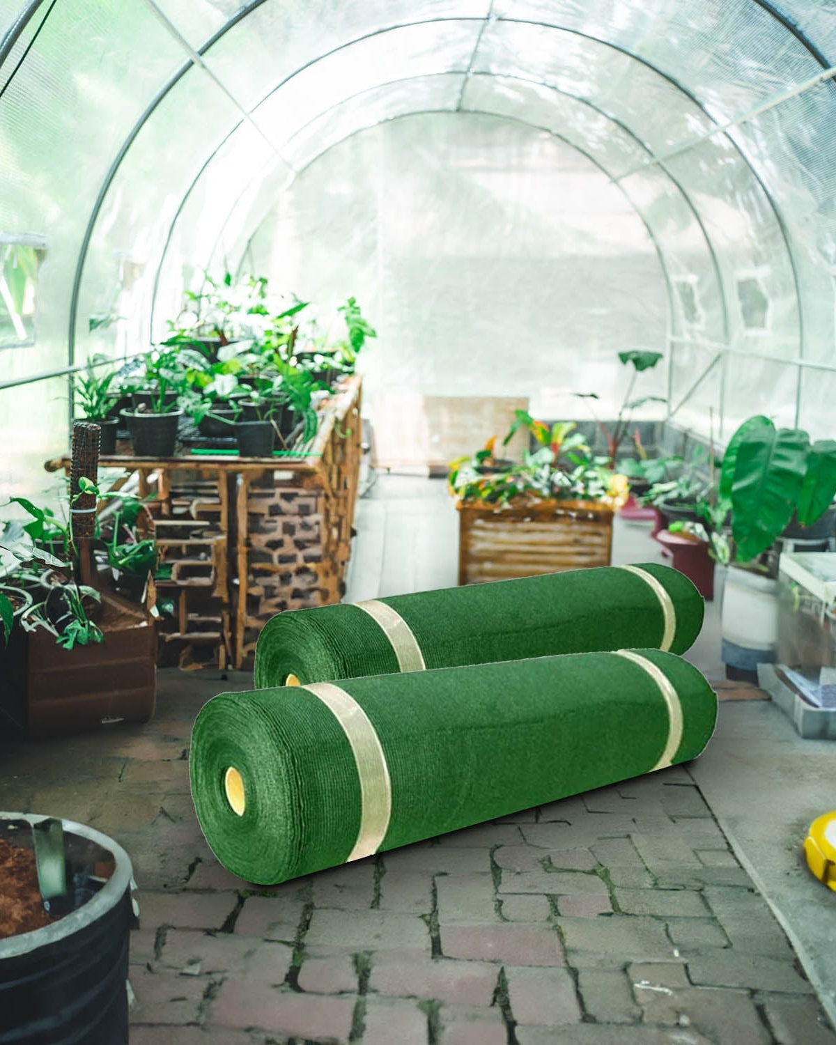 Green Shade Net - 70% Coverage - Acacia Garden Center