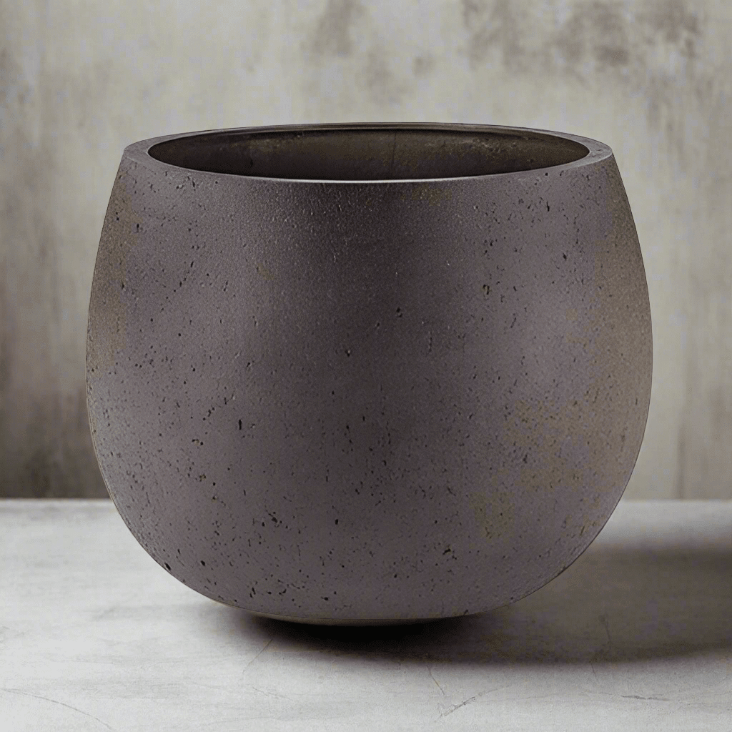 Grigio Balloon Bowl Rusty Iron - Concrete - Acacia Garden Center