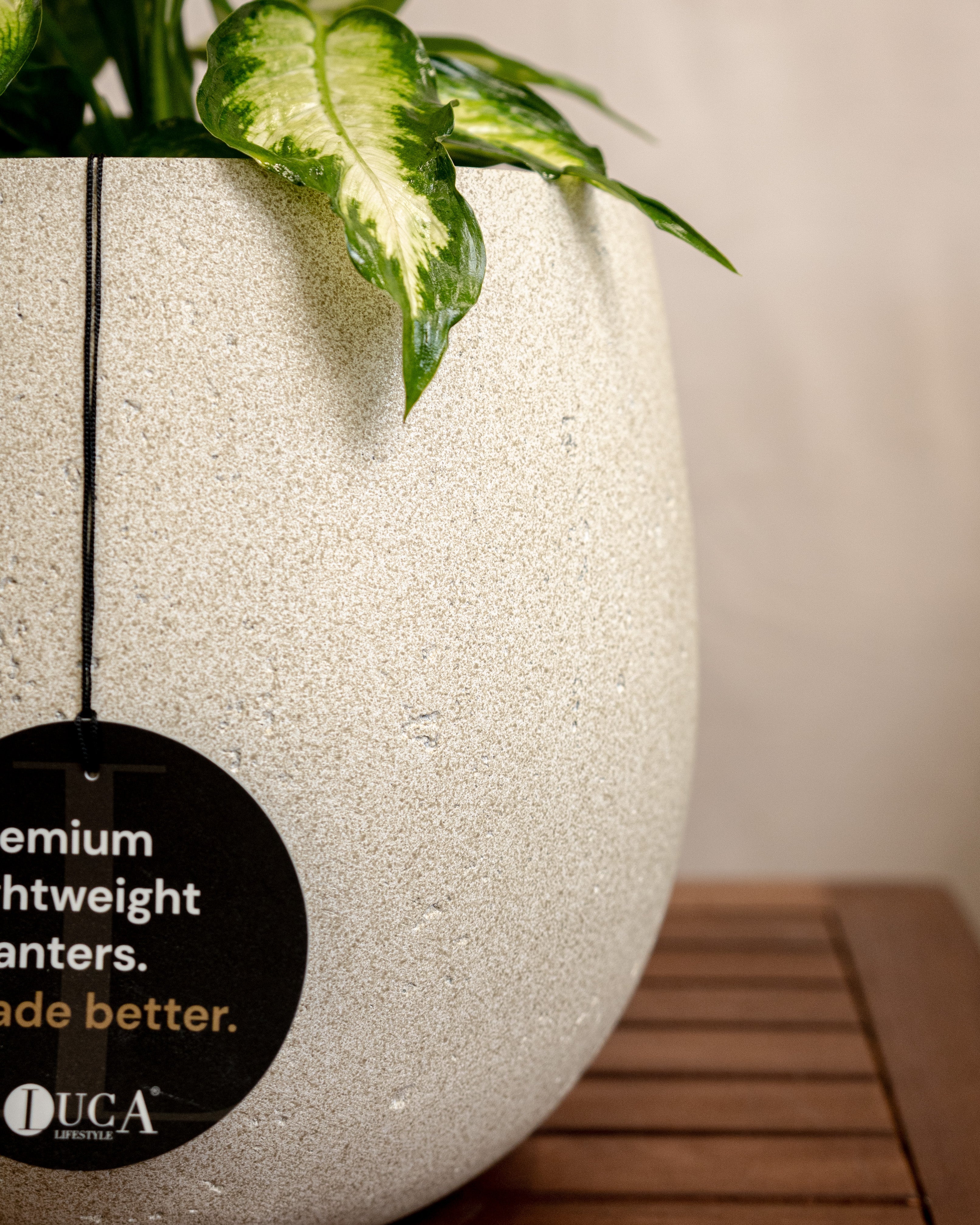 Grigio Balloon Pot | Spherical Planter - Acacia Garden Center