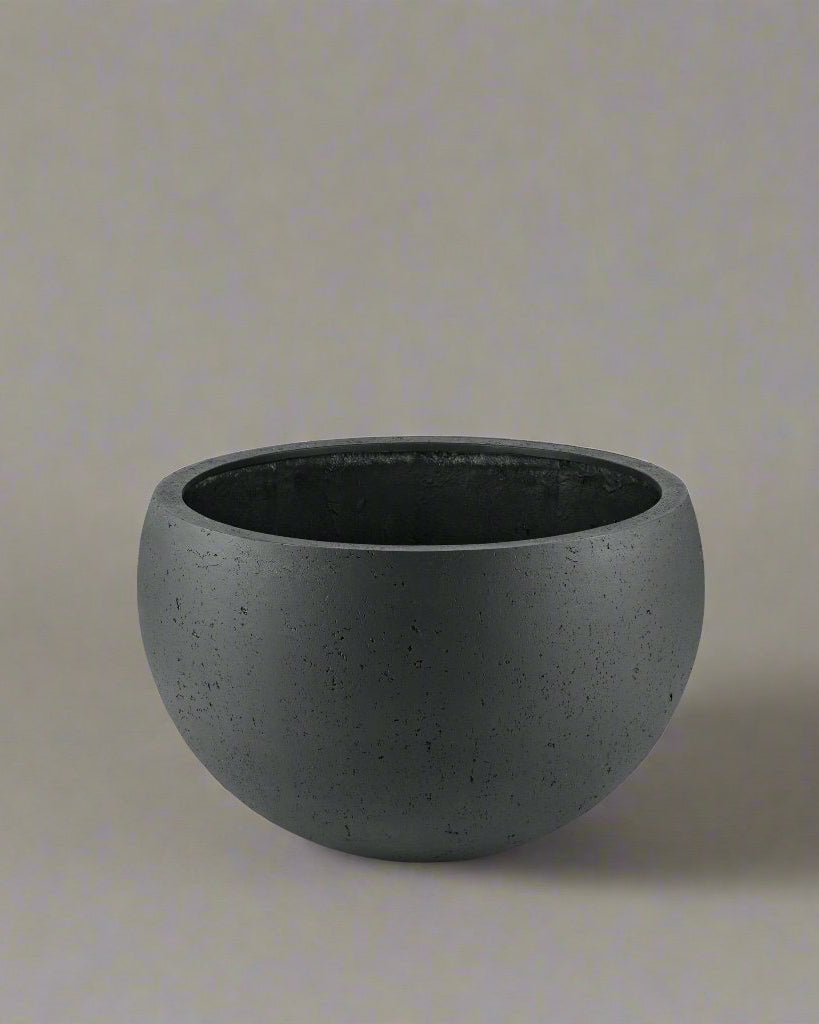 Grigio Elena Pot | Wide Sculptural Planter - Acacia Garden Center