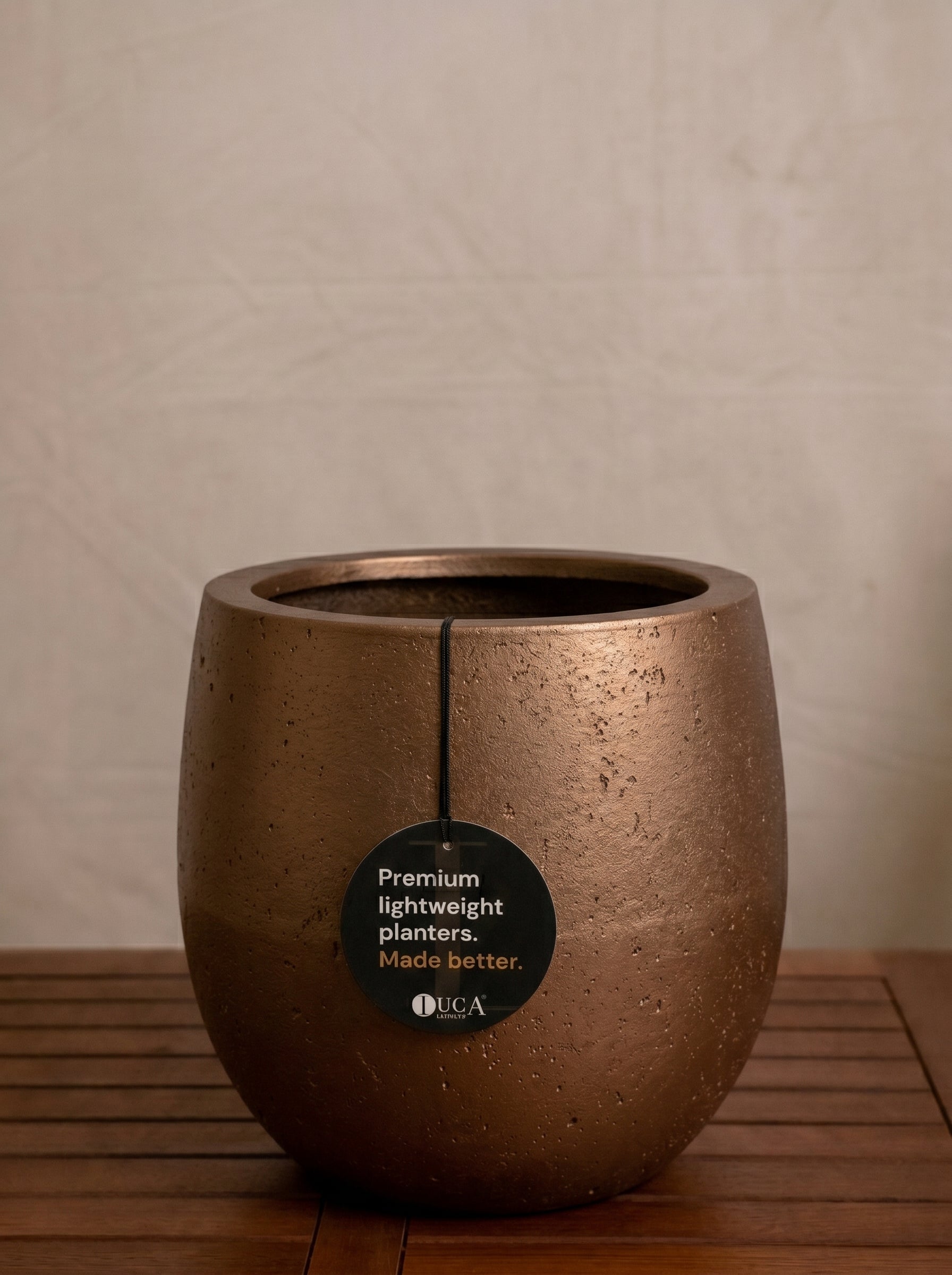 Grigio New Egg Pot | Classic Egg Planter - Acacia Garden Center