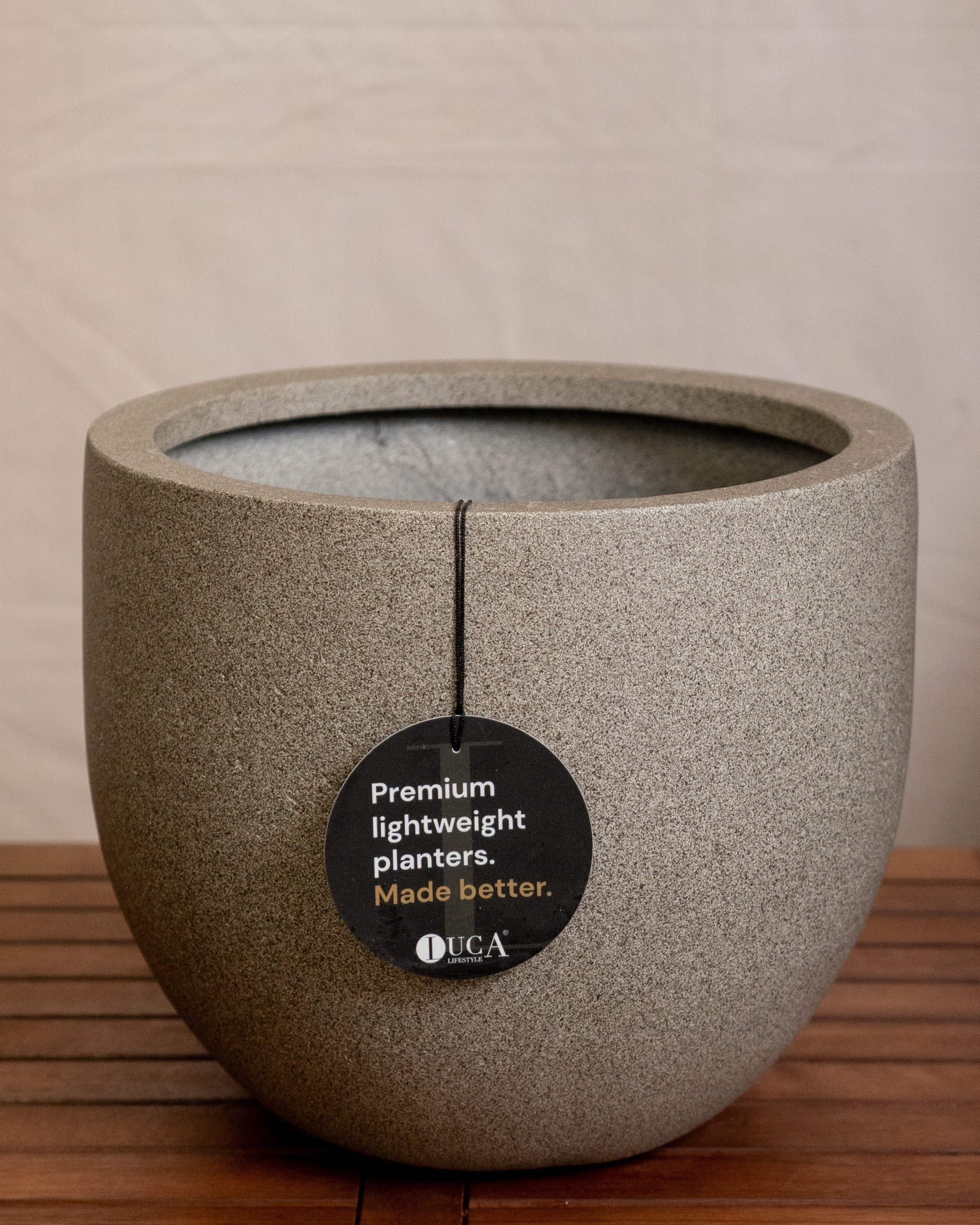 Grigio New Egg Pot | Classic Egg Planter - Acacia Garden Center