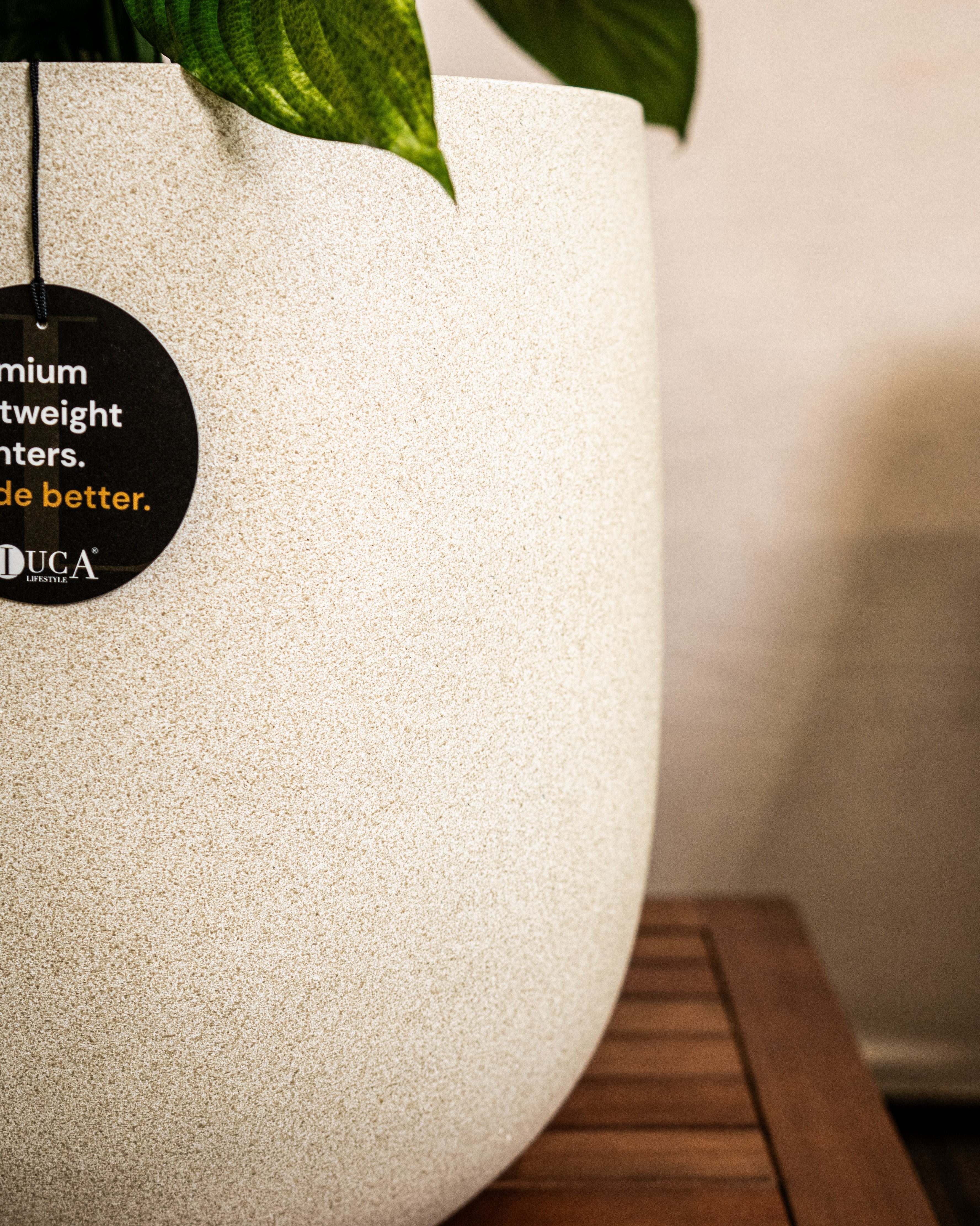 Grigio Tall Egg Pot | Premium Planter, Dia. 30–88 cm - Acacia Garden Center