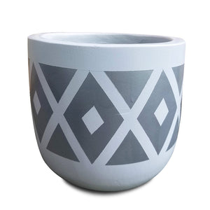 Hand Painted Pot - Ht0009 - Acacia Garden Center