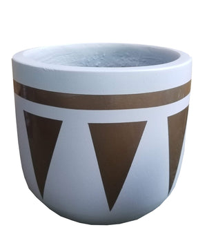 Hand Painted Pot - Ht0010 - Acacia Garden Center