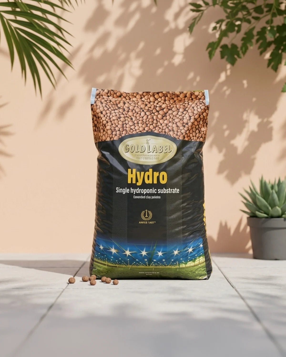 Hydrostone Single Hydroponic Substrate (Expanded Clay Pebbles) - 40 Ltrs (16.25 kg) - Acacia Garden Center