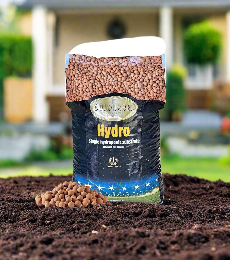 Hydrostone Single Hydroponic Substrate (Expanded Clay Pebbles) - 40 Ltrs (16.25 kg) - Acacia Garden Center