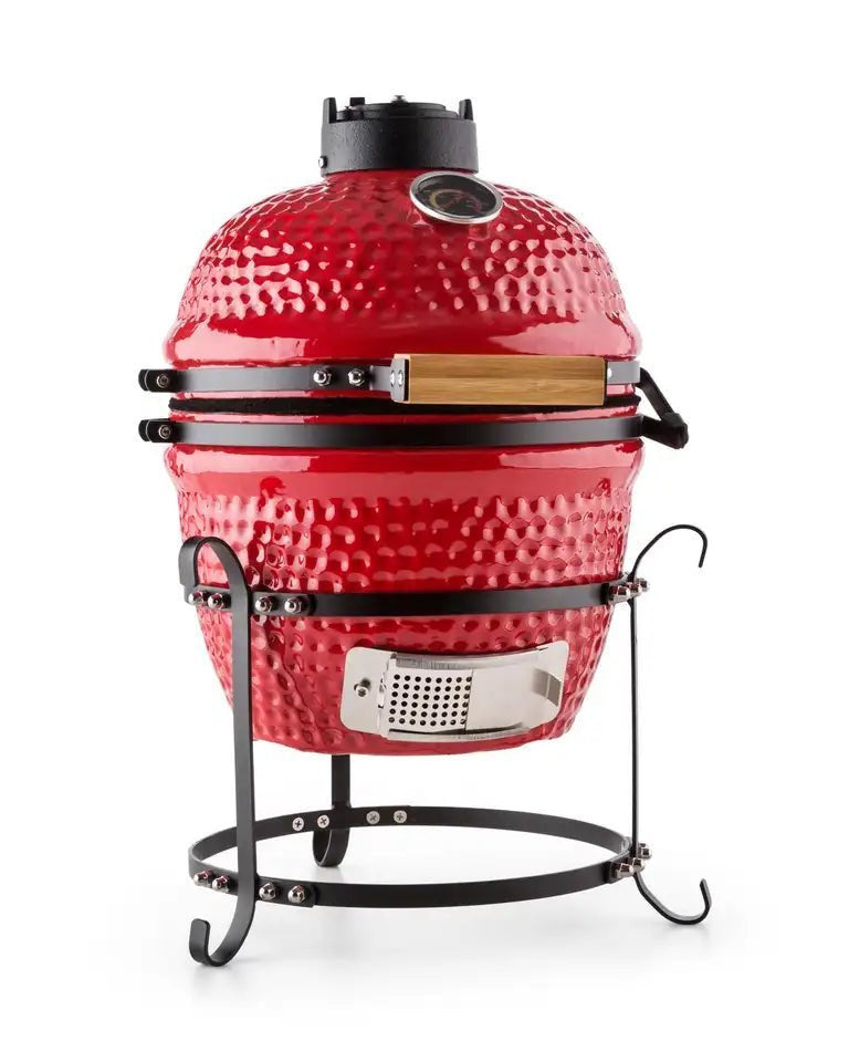 Kimpu Kamado Grill 13″ Classic (KS - KP13R) | Compact Ceramic - Acacia Garden Center
