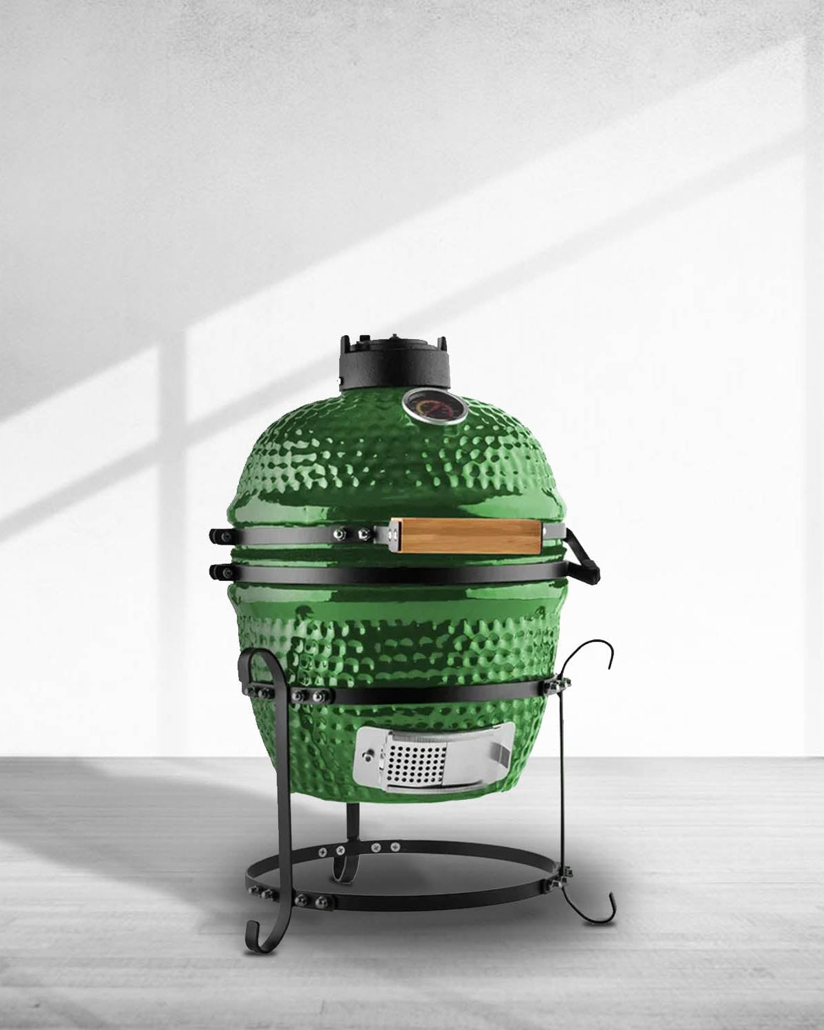 Kimpu Kamado Grill 13″ Classic (KS - KP13R) | Compact Ceramic - Acacia Garden Center