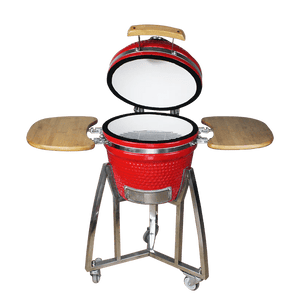 Kimpu Kamado Grill 21'' Deluxe KS - KP21R - 04 - 03 - Acacia Garden Center