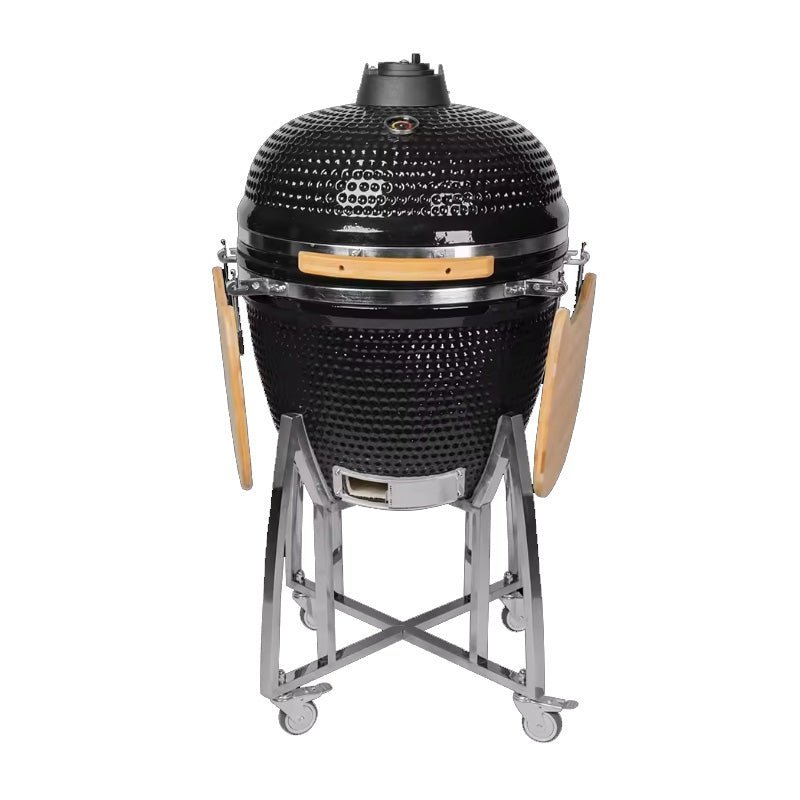Kimpu Kamado Grill 23″ Deluxe (KS - KP23R) | Ceramic, 3 Colours - Acacia Garden Center