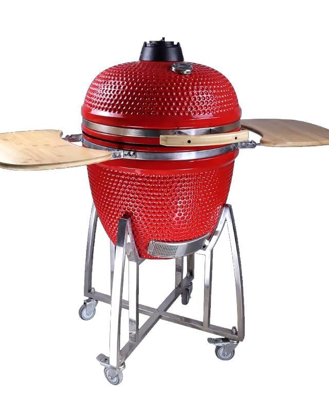 Kimpu Kamado Grill 26'' Deluxe Colors - KP23RGB - 04 - 03 Fuz Ceramic - Acacia Garden Center