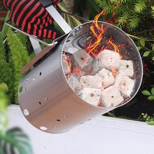 Kimstone Charcoal Chimney Starter - Acacia Garden Center