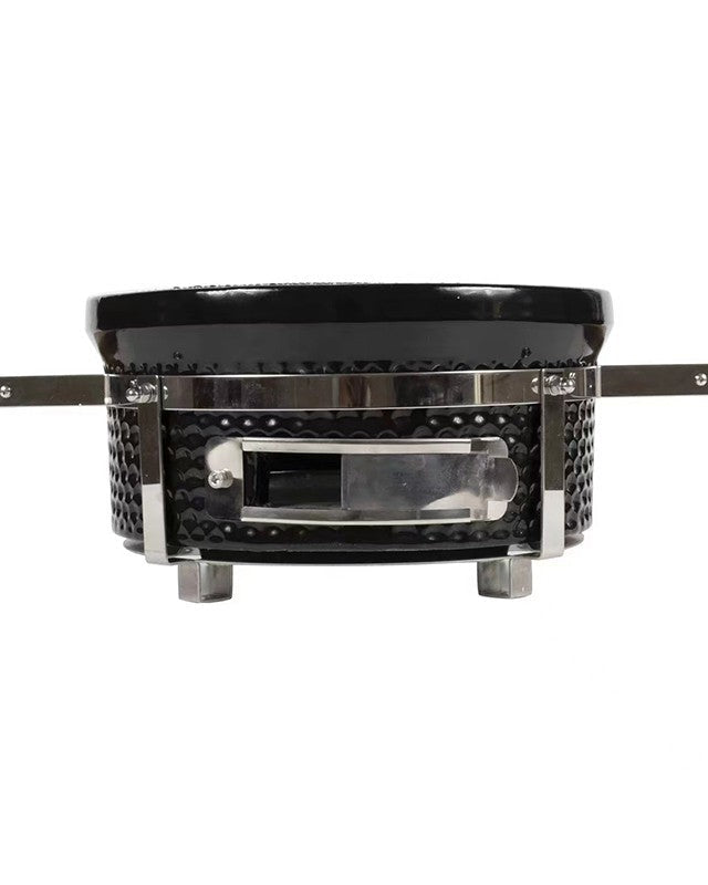 Kimstone Tabletop BBQ Grill 14″ | Portable, Black - Acacia Garden Center