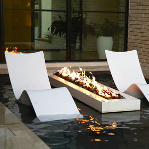 Ledge Lounger Autograph Chaise - Acacia Garden Center