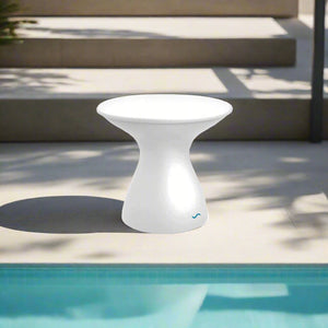 Ledge Lounger Autograph Standard Side Table LL - AG - ST - W - Acacia Garden Center