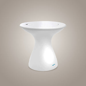 Ledge Lounger Autograph Tall Ice Bin Side Table Without Lid - Acacia Garden Center