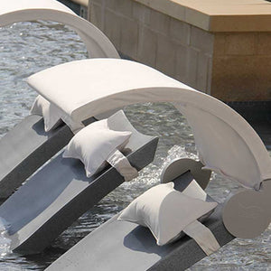 Ledge Lounger Signature Chaise Shade - Acacia Garden Center