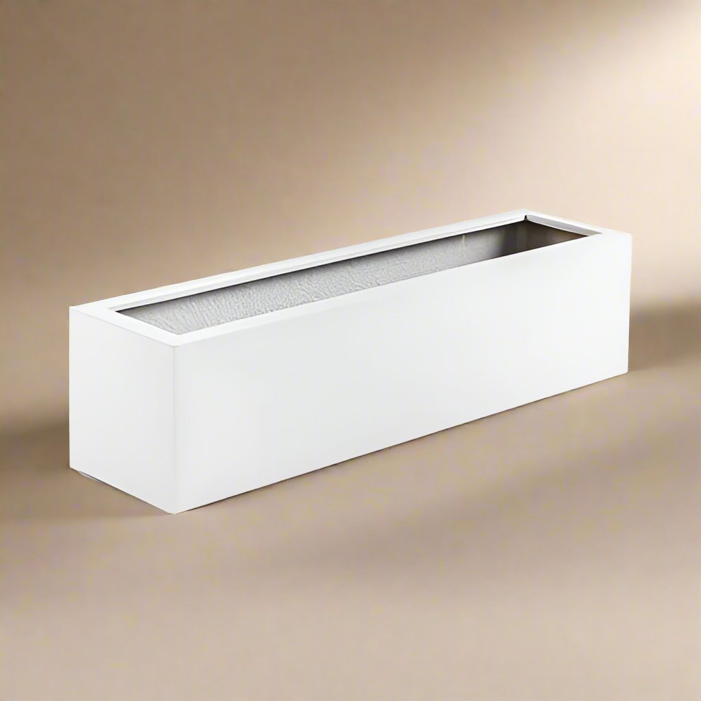 Luca Lifestyle Argento Balcony Box - Acacia Garden Center