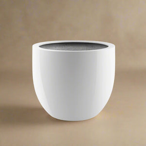 Luca Lifestyle Argento Egg Pot - Acacia Garden Center