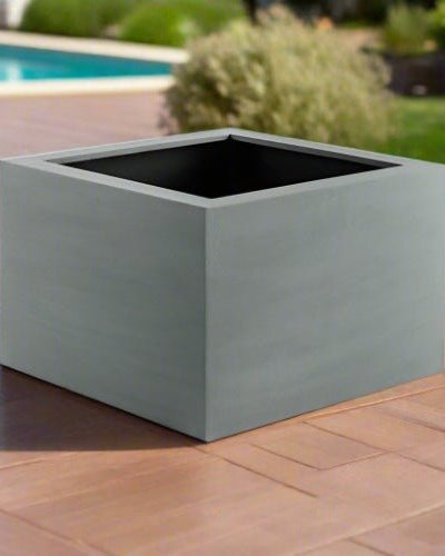 Natural Grey Luca Lifestyle Argento Low Cube Natural Grey - Acacia Garden Center