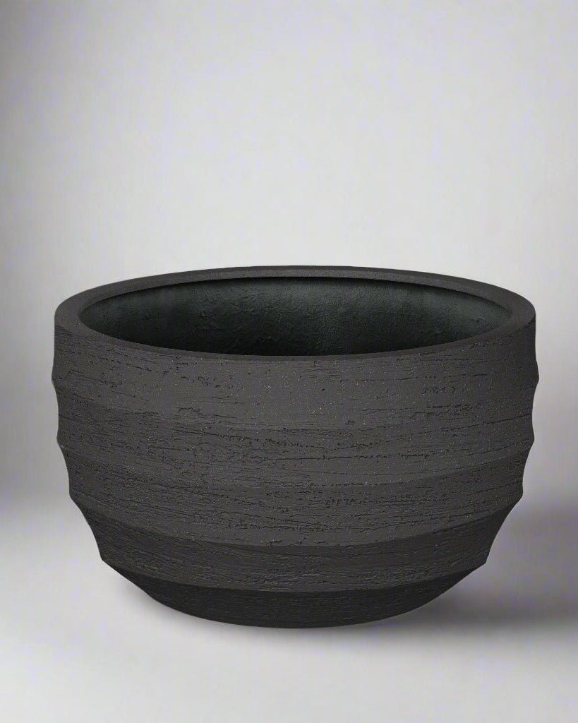 Luca Lifestyle - Bordo New Egg Pot Low - Acacia Garden Center